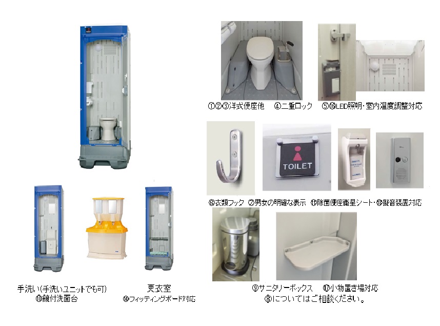 快適トイレシリーズ | 日本機電西日本販売株式会社